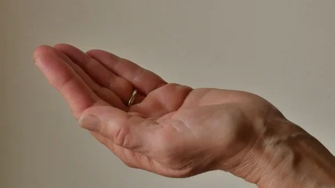 Hand cleaning closeup Video stock 126038439