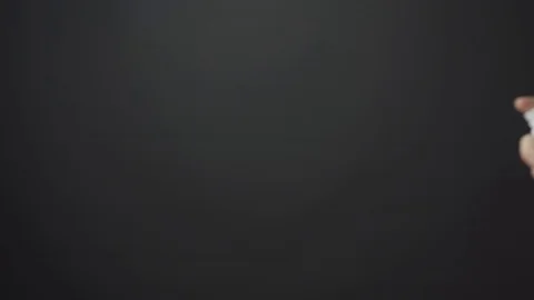 Hand Cleaning Routine Stock Footage 126440402