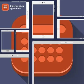 Hand Click App Stock Illustration