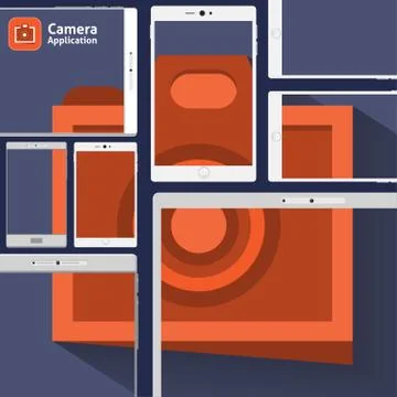 Hand Click App Stock Illustration