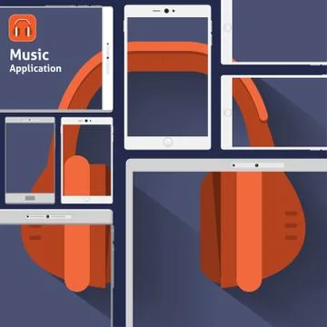 Hand Click App Stock Illustration