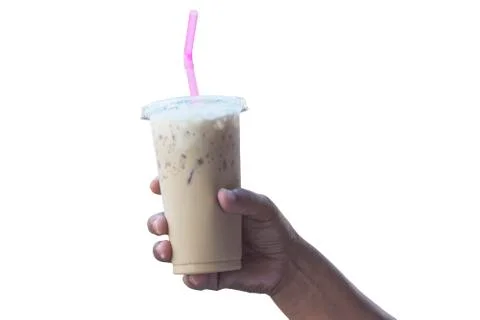 Hand of coffee Foto stock