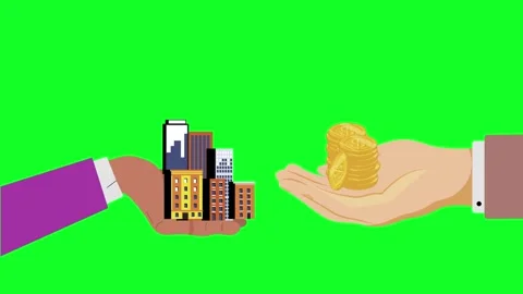 Hand coin Stock Footage 274306840