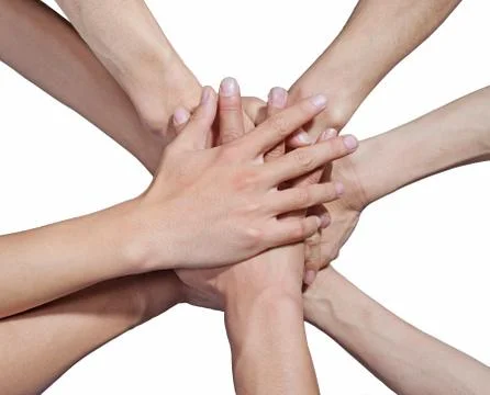 Hand collection Stock-Fotos