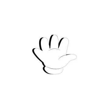 Hand concept. Collection of gesture high quality vector Stock Illustration