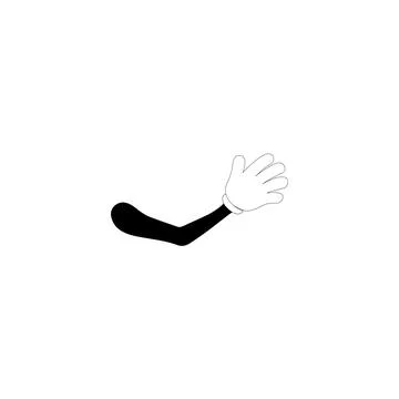 Hand concept. Collection of gesture high quality vector Stock Illustration