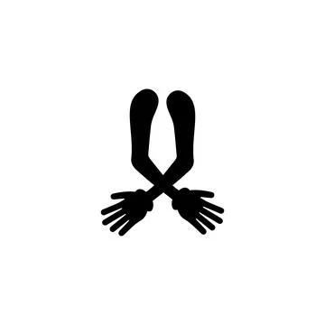Hand concept. Collection of gesture high quality vector Stock Illustration