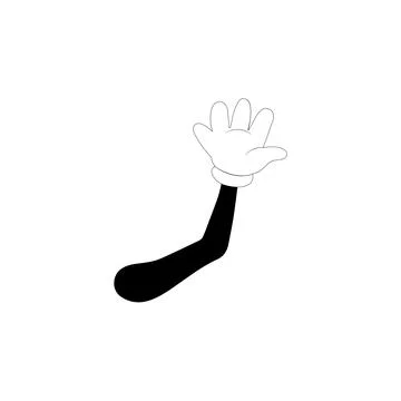 Hand concept. Collection of gesture high quality vector Stock Illustration