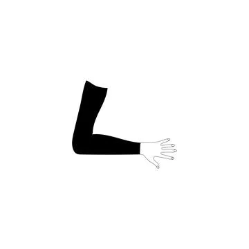Hand concept. Collection of gesture high quality vector Stock Illustration