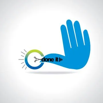 Hand concept Stock Illustration