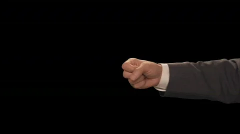 Hand Count to 2 Stock Footage 754588
