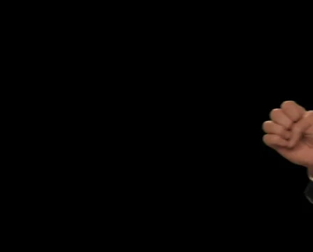 Hand Count to 4 Stock Footage 754596