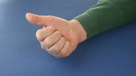 Hand counting Stock Footage 10704787