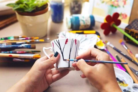 Hand craft Stock Photos