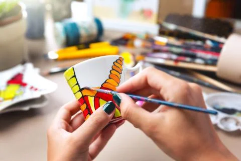 Hand craft Stock Photos