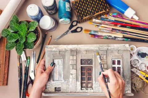 Hand craft Stock Photos