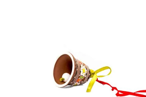 Hand crafted ceramic decoration. Stock Photos