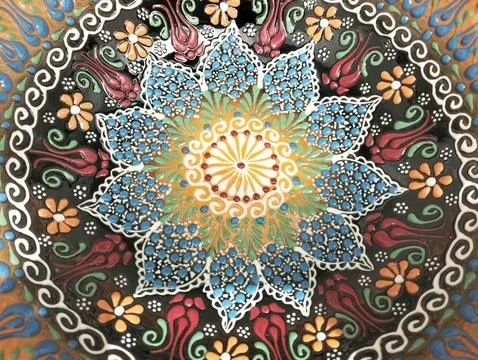 Hand crafted Patterns 스톡 사진