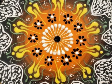 Hand crafted Patterns Stock Photos