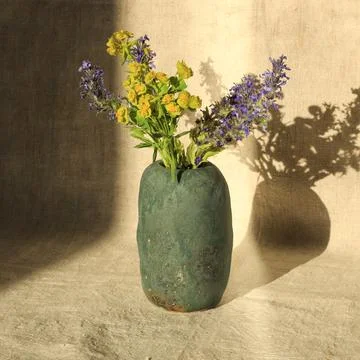 Hand Crafted Vase Stock Photos