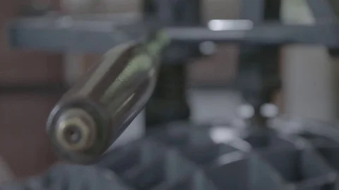 Hand-Crank Printing Press at work - 18th / 19th Century 077 Stock Footage 80230791