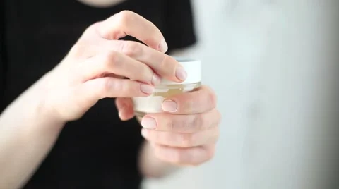 Hand cream Stock Footage 49455198