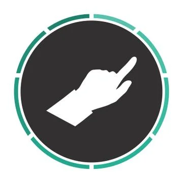 Hand Cursor computer symbol Stock Illustration