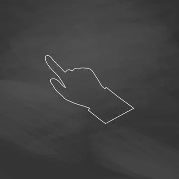 Hand Cursor computer symbol Stock Illustration