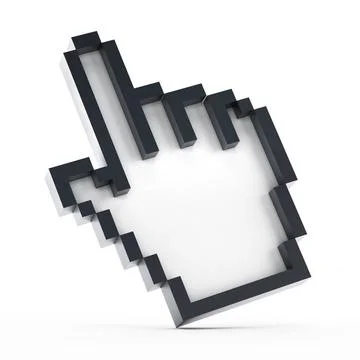 Hand cursor Hand cursor isolated on white background Copyright: xZoonar.co... Stock Photos