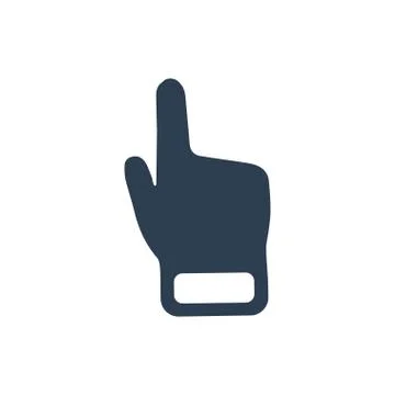 Hand cursor icon Stock Illustration