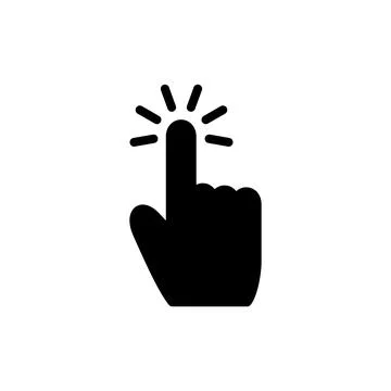 Hand cursor icon vector illustration. cursor sign and symbol. hand cursor i.. 스톡 일러스트