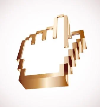 Hand cursor Stock Illustration