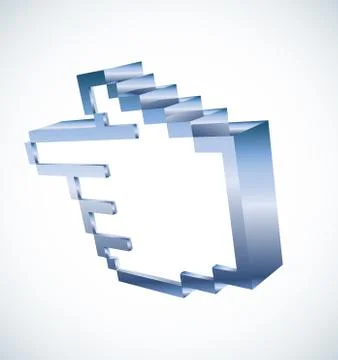 Hand cursor Stock Illustration