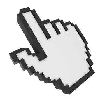Hand Cursor 库存插图