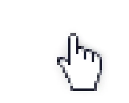 Hand cursor Stock Illustration