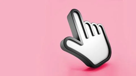 Hand cursor Stock Illustration