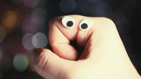 Hand dark background Stock Footage 263030326