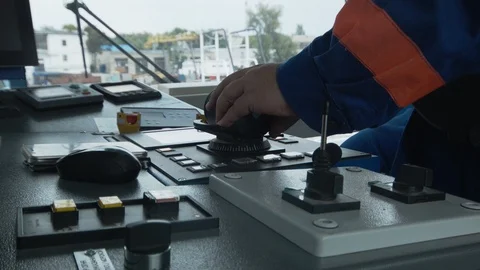 Hand on the dashboard Video stock 95718517