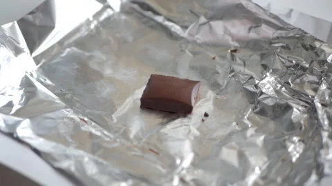 The hand decided not to take chocolate Video stock 151517819