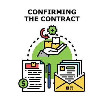 Hand delivering business documents for contract agreement Ilustración de archivo