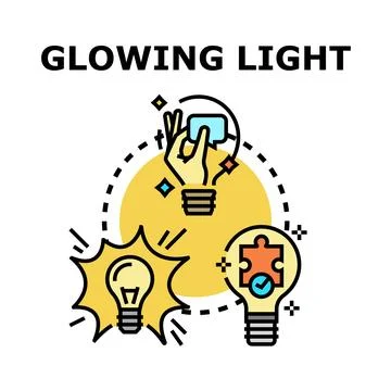 Hand developing creative innovative solutions light bulb concept Stock Illustration