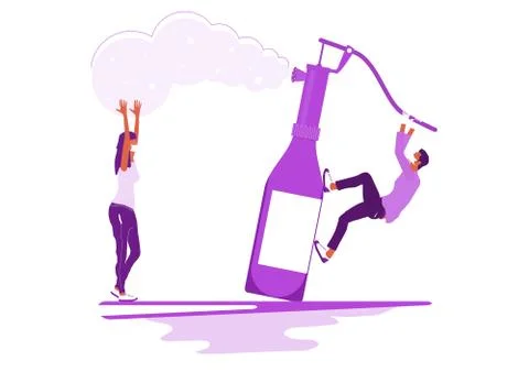 Hand disinfection. Stock Illustration
