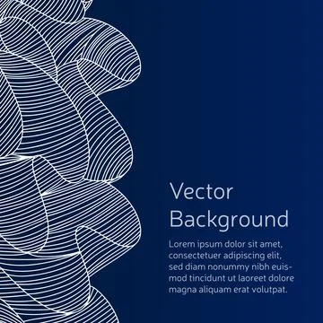Hand draw abstract dark background. Stock Illustration