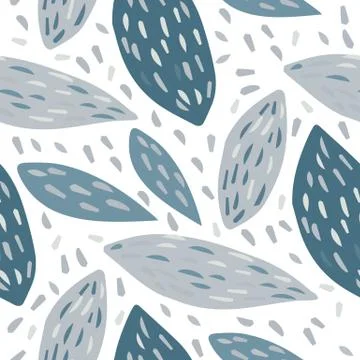 Hand draw abtract watermelon bones seamless pattern. Stock Illustration