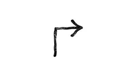 Hand Draw Arrow Pointing to Oval. Arrow Up whiteboard animation 4K Motion Stock-Footage 150770032