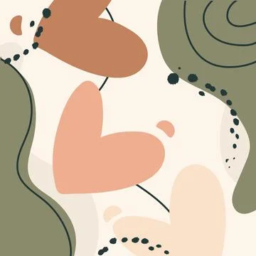 Hand draw colored background Vector Stock Illustration