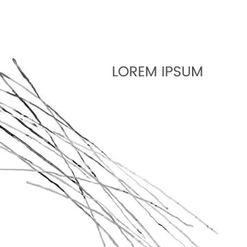 Hand draw frame abstract template Stock Illustration