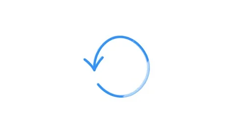 Hand draw Icon arrows for text Animation on empty background. Motion graphics. Stock Footage 153794122