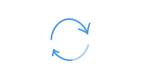 Hand draw Icon arrows for text Animation on empty background. Motion graphics. Видео 153794890