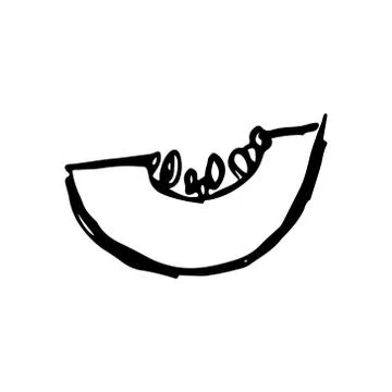 Hand draw pumpkin. Stock Illustration